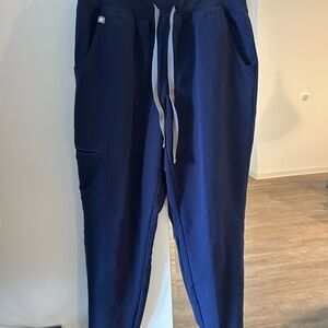 FIGS Zamora Jogger Scrub Pants - SIZE SMALL (Navy)